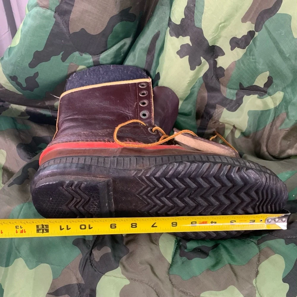 Men's Water Resistant (Waterproof?) Insulated Brown Leather Boots